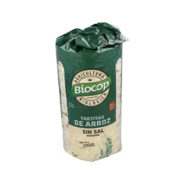 BIOCOP Tortitas Arroz Integral Bio Sin Sal 200Gr