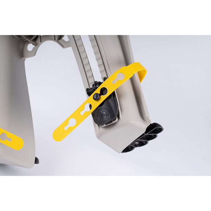 Bellelli Portabebé TATOO PLUS Asiento Delantero Bicicleta Ligero Asa Protección Pies Homologado EN 14344 Negro