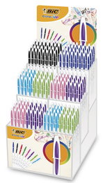 BIC Expositor Surtido Bolígrafos Cristal Up 1.2 mm con Regalo