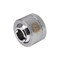 Thermaltake Pacific Conector de Compresión 1/2'' ID x 5/8'' OD - Chrome