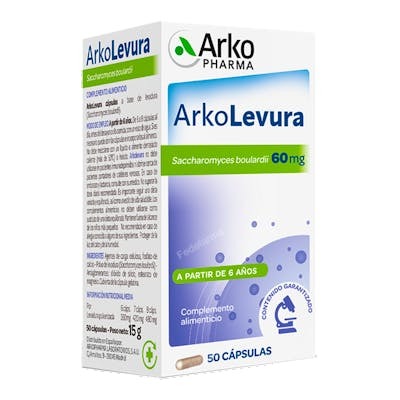 Arkopharma Levura 60Mg 50Cap. Arkopharma Levura 60Mg 50Cap.