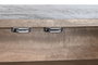 DKD Home Decor Buffet Oriental Marron Oscuro Gris Oscuro Mango Metal 180 x 40 x 80 cm