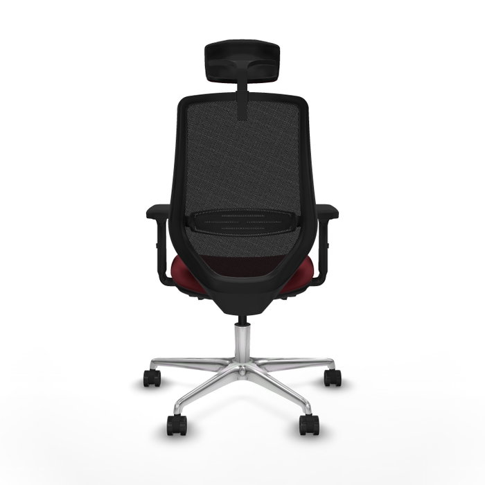 PIQUERAS Y CRESPO Silla de oficina Mardos con mecanismo Sincro/Traslack Granate y Negro PIQUERAS Y CRESPO Silla de oficina Mardos con mecanismo Sincro/Traslack Granate y Negro