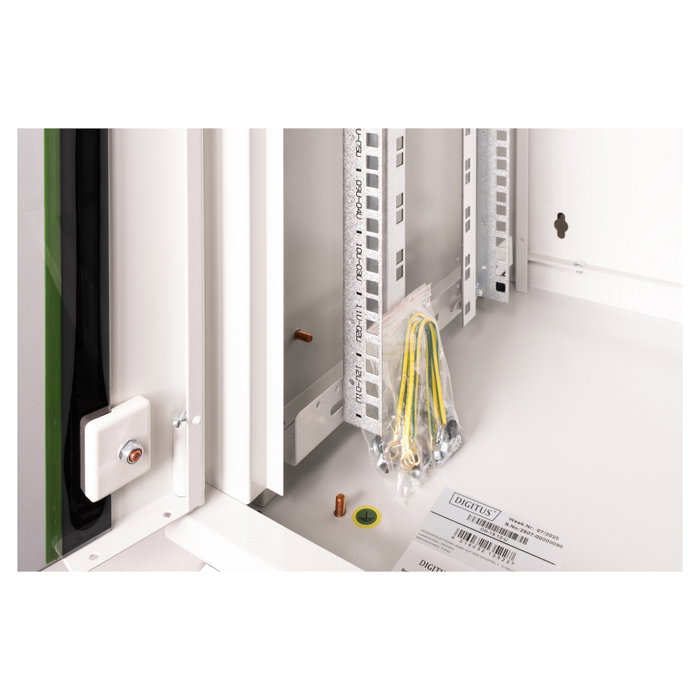 Digitus Wandgehäuse Unique 12HE 643x600x450mm Bastidor de Pared 12U Gris, Carga 100 kg, IP20, Serie Unique