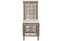 DKD Home Decor Silla Balines Marron Beige 61 x 106 x 45 cm (2 Unidades)