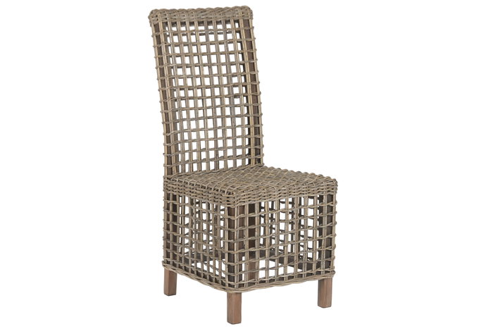 DKD Home Decor Silla Balines Marron Beige 61 x 106 x 45 cm (2 Unidades)
