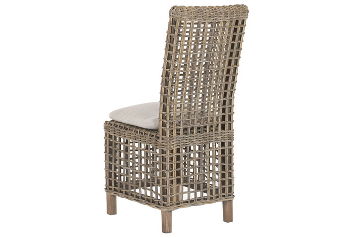 DKD Home Decor Silla Balines Marron Beige 61 x 106 x 45 cm (2 Unidades)