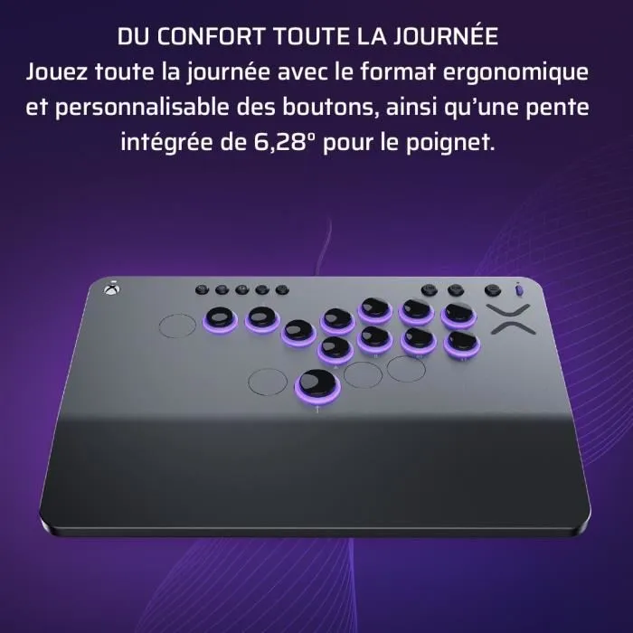 Turtle Beach Victrix Pro KO Joystick de Combate sin Palanca Gris para Xbox