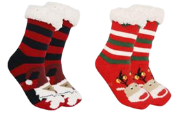DKD Home Decor Calcetines de Poliester Surtidos Talla 36-42