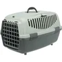Trixie 4011905398051 Caja de Transporte Capri 1 para Perros XS, Gris Antracita y Verde, 32 x 31 x 48 cm