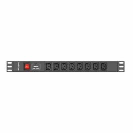 LANBERG PDU-08I-0200-C20-BK 8 Salidas AC IEC C13 1U Negro