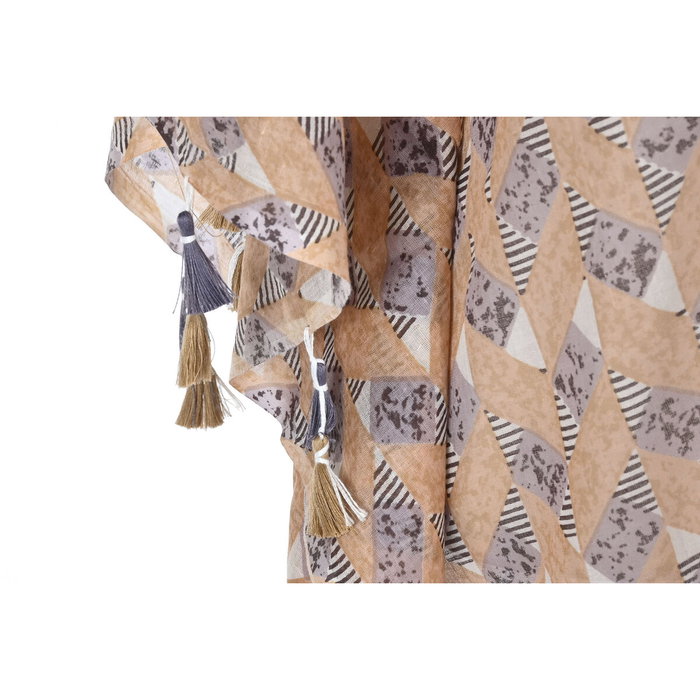DKD Home Decor Kaftan de Algodón 90x180 Talla U Surtido de 3