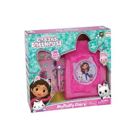 Cefa Diario de Actividades La Casa de Muñecas de Gabby con 80 Páginas, Pegatinas y Bolígrafo
