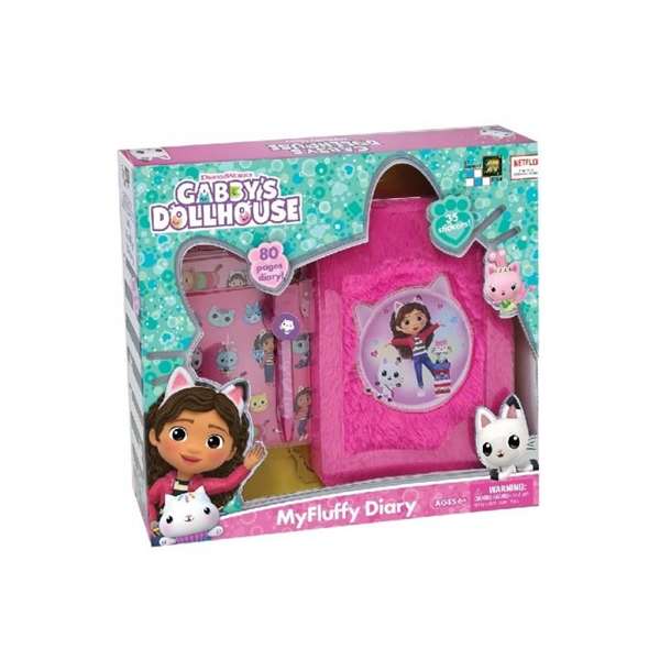 Cefa Diario de Actividades La Casa de Muñecas de Gabby con 80 Páginas, Pegatinas y Bolígrafo Cefa Diario de Actividades La Casa de Muñecas de Gabby con 80 Páginas, Pegatinas y Bolígrafo