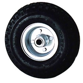 WOLFPACK LINEA PROFESIONAL Rueda Neumática para Carretilla o Sacos con Llanta Galvanizada de 260 mm