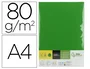 Liderpapel Papel de color verde intenso Din A4 80 g 500 hojas