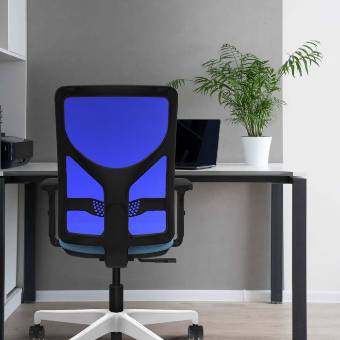 PIQUERAS Y CRESPO Silla de oficina Motilla Azul con mecanismo Sincro PIQUERAS Y CRESPO Silla de oficina Motilla Azul con mecanismo Sincro