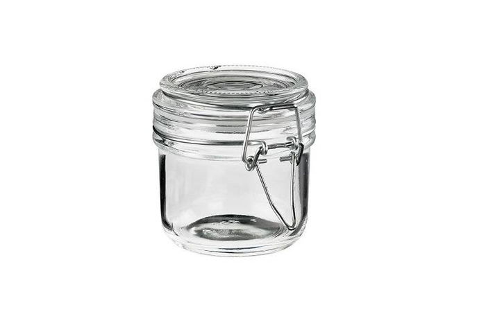 Leone Juego 12 Botes 200 Ml Contacto Alimentos Sólidos Líquidos Calientes Fríos No Microondas Horno