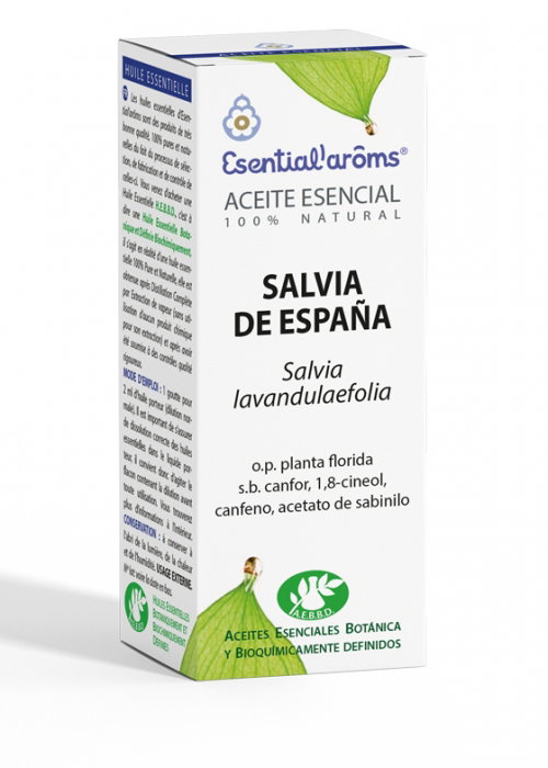ESENTIAL AROMS Aceite Esencial Salvia de España 10 ml