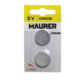 MAURER Pila Botón Alcalina LR44 (2 piezas)