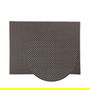 OYV TABLEMAT Mantelito Individual Trenzado Marron/Negro 48 x 36 cm - Complemento de Mesa Practico y Elegante