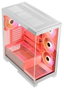 Modecom Volcano Space Apex ARGB Torre Media Blanca - para PC Gaming ATX/Micro ATX/ITX