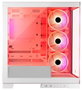 Modecom Volcano Space Apex ARGB Torre Media Blanca - para PC Gaming ATX/Micro ATX/ITX