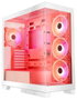 Modecom Volcano Space Apex ARGB Torre Media Blanca - para PC Gaming ATX/Micro ATX/ITX