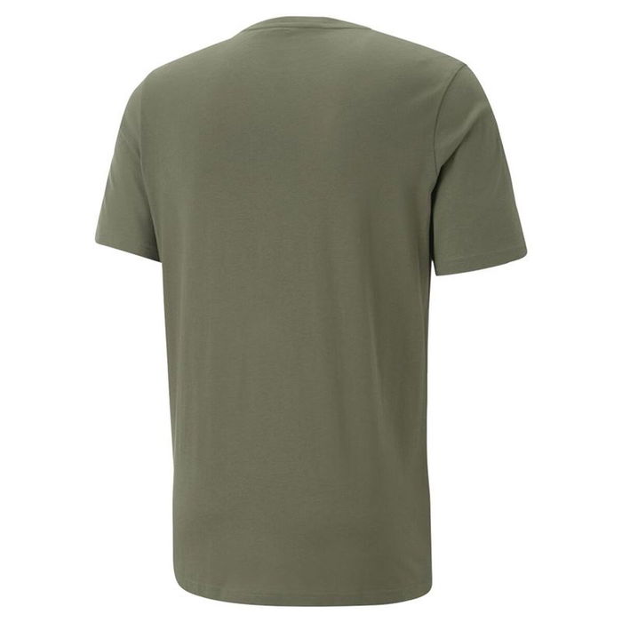 Camiseta de Manga Corta Hombre Puma 673358 73 Oliva (S)