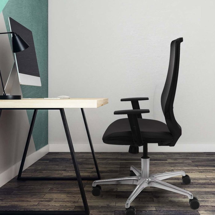 PIQUERAS Y CRESPO Silla de oficina Mardos Naranja y Negro PIQUERAS Y CRESPO Silla de oficina Mardos Naranja y Negro