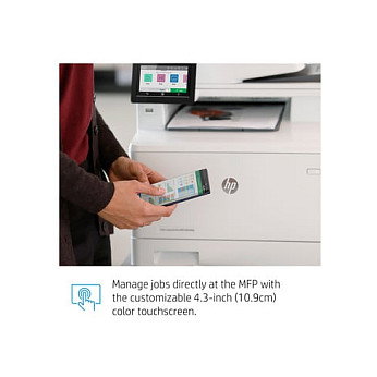 HP Color LaserJet Pro MFP M479fnw - Impresora Multifunción 4 en 1 Color, A4, WiFi, LAN, Alimentador Automático de Documentos (ADF), Fax, Duplex Automático, Pantalla Táctil