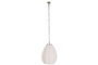 DKD Home Decor Lámpara de Techo Algodón y Hierro Natural 37x37x50 cm