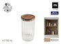 Inde Tarro Boro.Ottico T/Acacia Red 1700 ml - La Mediterran - 11.2 x 11.2 x 20 cm (12 Unidades)