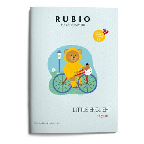RUBIO Cuaderno A4 Little English (+3 años) RUBIO Cuaderno A4 Little English (+3 años)
