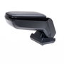 Armster S Reposabrazos para Citroen C3 2017- en Cuero Vegano Negro