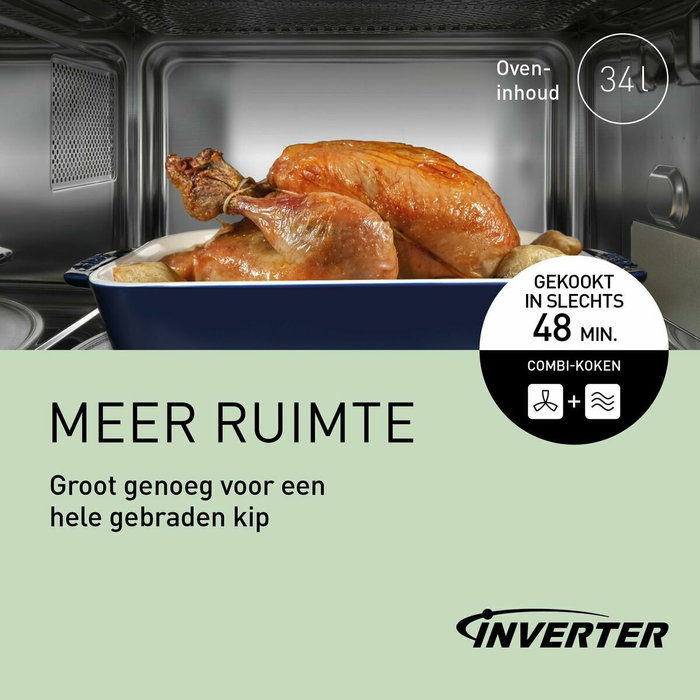 Microondas con Grill Panasonic NNCD88QSEPG 1300 W