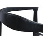 DKD Home Decor Silla de Teca y Ratán Negro