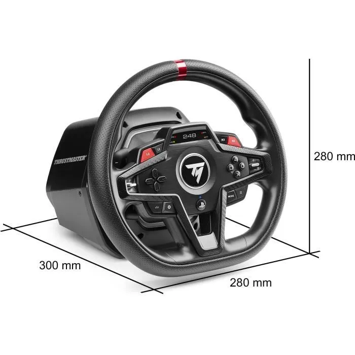 Thrustmaster T248R Volante y Pedales Negro Thrustmaster T248R Volante y Pedales Negro