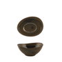 Summa Danza Sahara Bol Oval 10x8x4.5 cm Vitro Porcelana Marrón 8 cl (Set de 6)