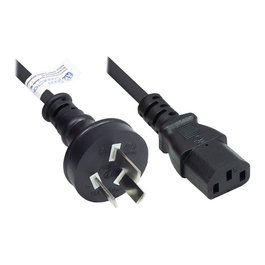 GoodConnections Cable de alimentación China a C13, 1,8m