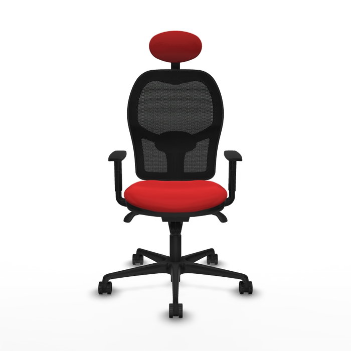 PIQUERAS Y CRESPO Silla de oficina Jorquera Rojo/Negro PIQUERAS Y CRESPO Silla de oficina Jorquera Rojo/Negro