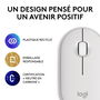 Logitech Pebble 2 M350S Mouse Inalámbrico RF + Bluetooth Óptico 4000 Dpi Ambidextro