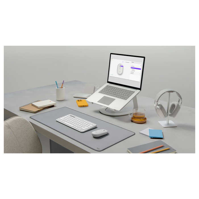 Logitech Pebble Mouse 2 M350s Blanco Logitech Pebble Mouse 2 M350s Blanco