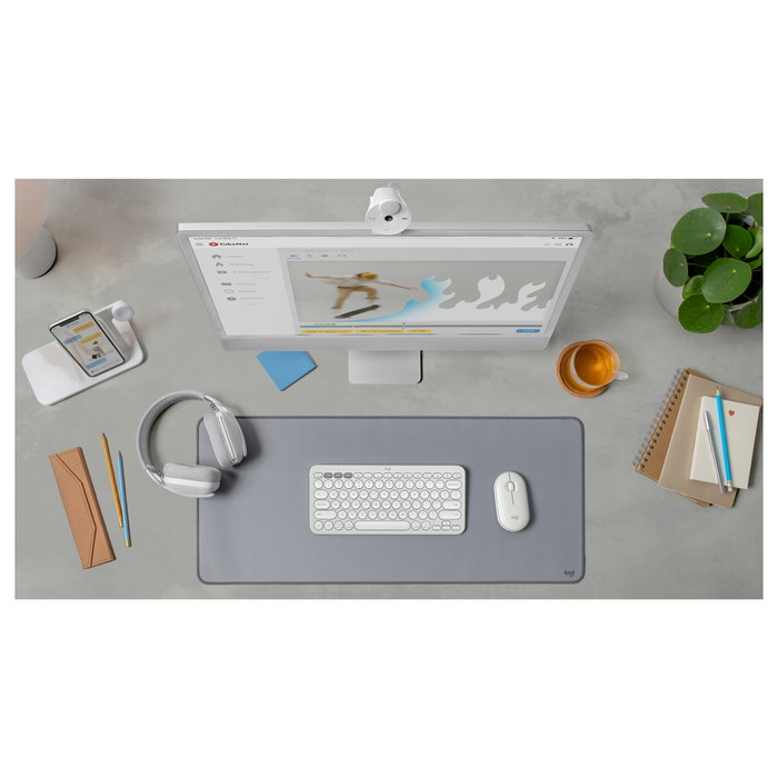 Logitech Pebble Mouse 2 M350s Blanco Logitech Pebble Mouse 2 M350s Blanco