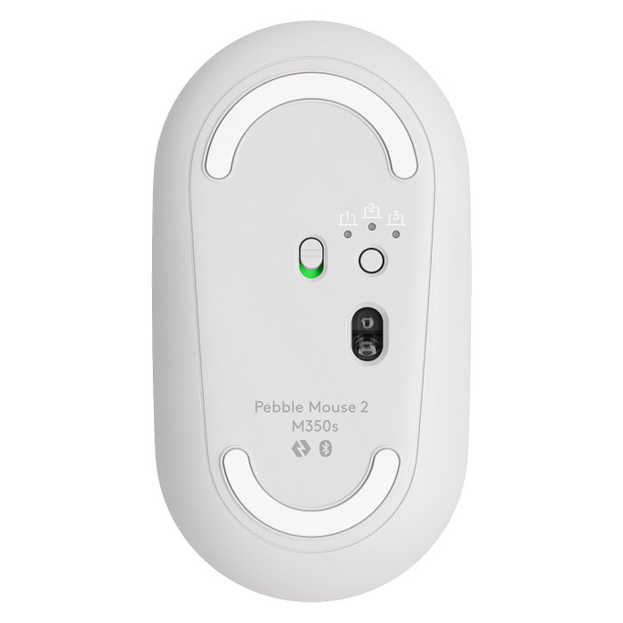Logitech Pebble Mouse 2 M350s Blanco Logitech Pebble Mouse 2 M350s Blanco