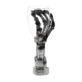 Nemesis Now Terminator 2 Cáliz Hand Talismán de Poliresina y Acero Inoxidable