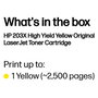 HP Cartucho de Tóner 203X CF542X Amarillo