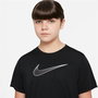 Camiseta de Manga Corta Infantil Nike DD7639-010 Negro