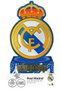Kids Euroswan - Lámpara 3D Real Madrid con Alarma y Despertador, Edad 3-99 años