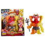 Bandai Figura Goo Jit Zu Lava Furyking - Figura de 3 cabezas con luces y sonido, King Hydra Lava Fury